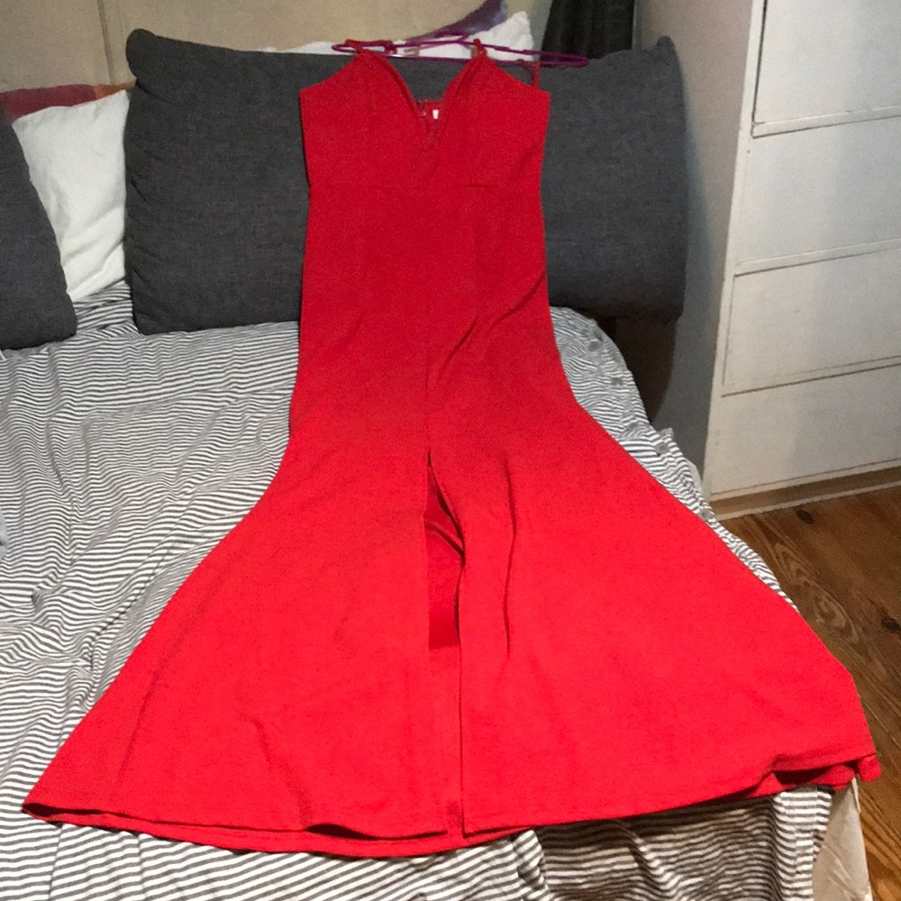 Hello Molly red evening gown brand new